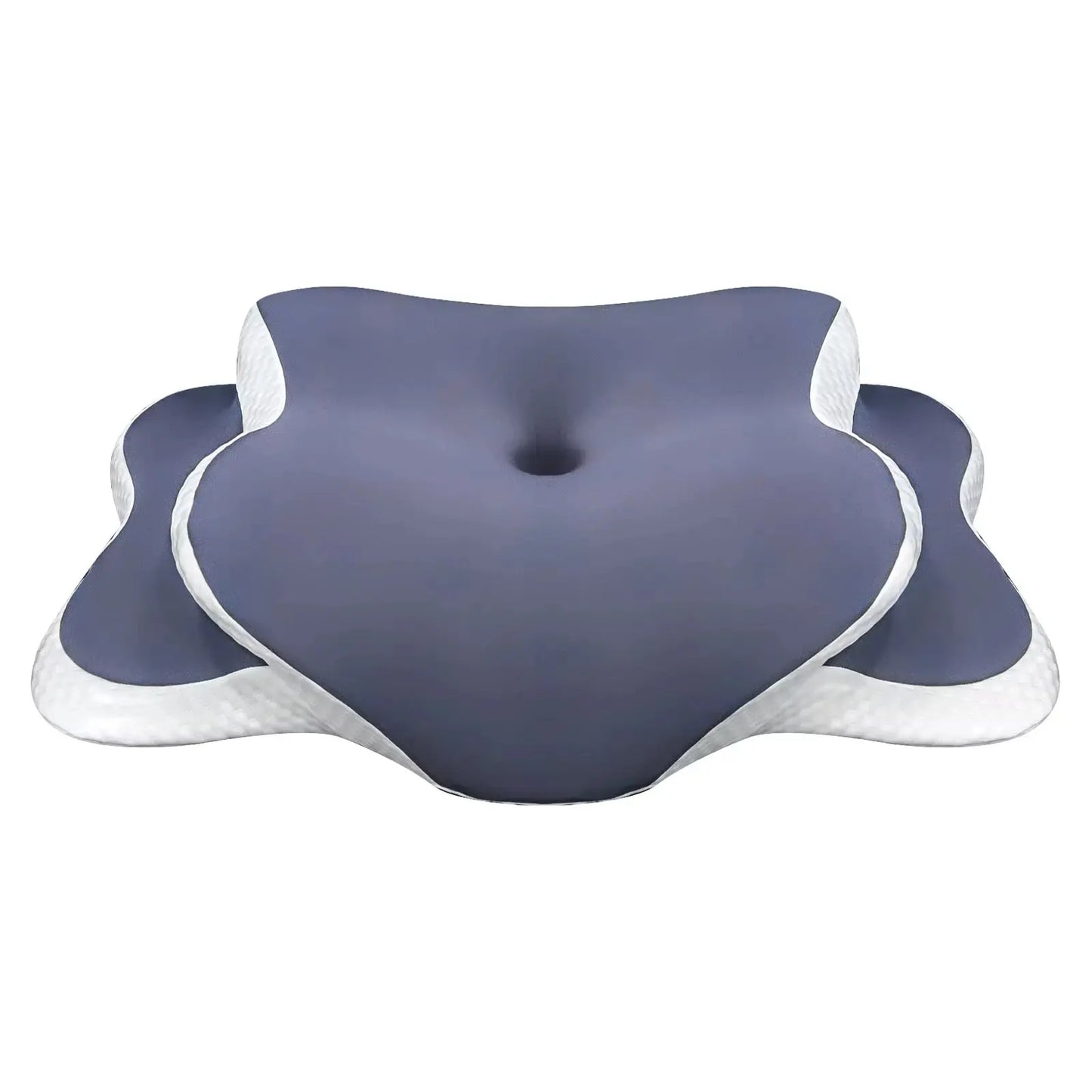 Ergonomic Cervical Pillow Memory Foam Pillow Neck Pain Relief Comes With Ice Silk Pillowcase Adjustable For Back Side Sleepers